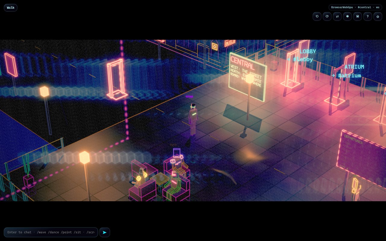 Central in the Off-World look: letterboxed, grainy, amber and pink lights with blue horizontal flares